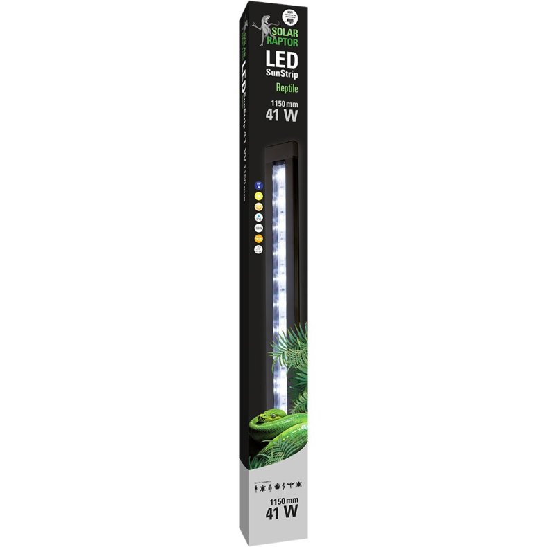 SOLAR RAPTOR SunStrip III 35 REPTILE - 1150mm - black edition BUNDLE