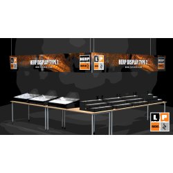 HD-T2 - HERP DISPLAY-ORIGINAL x 2