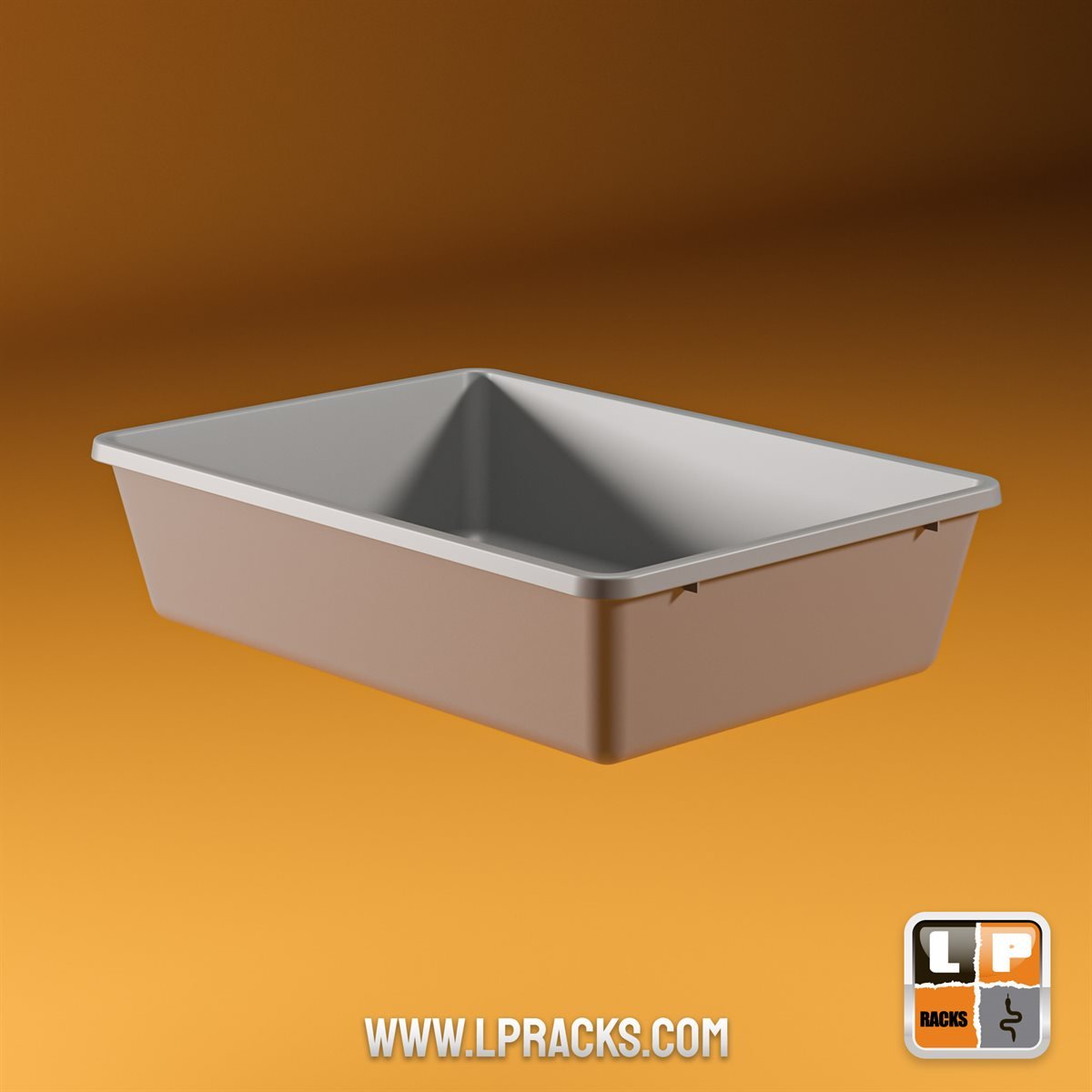 LP48-TUB_GREY - REPTILE TUBS - LP Racks ApS