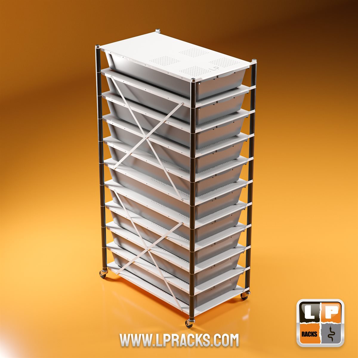 LP3-LP70-C10-1ROW - LP3-LP70 - LP Racks ApS