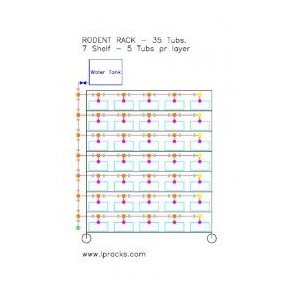 Water System - 7 Layers with 5 Tubs - 35Tubs