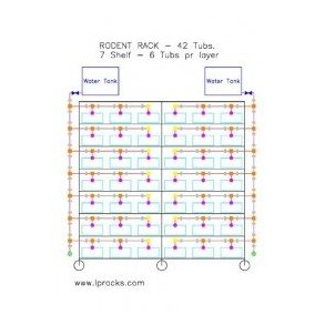 Water System - 7 Layers with 6 Tubs - 42Tubs